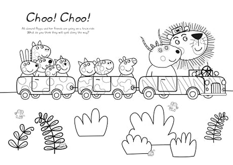 Peppa Pig: Peppa’s Super Bumper Colouring Book - Retail Maharaj