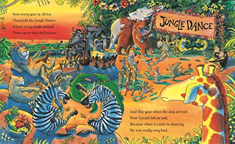 GIRAFFES CAN'T DANCE CASED BOARD BOOK - Retail Maharaj