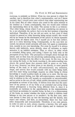 SCHOPENHAUER-THE WORLD AS WILL AND REPRE - Retail Maharaj