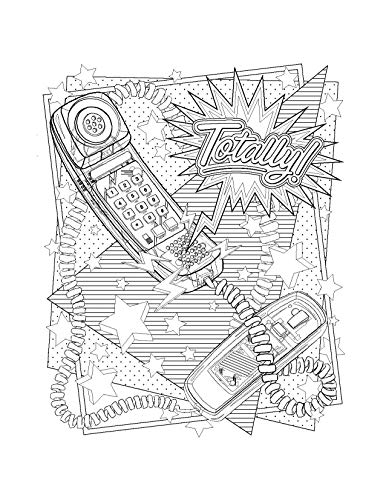 Totally '90s Coloring Book - Retail Maharaj
