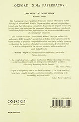 Interpreting Early India (Oip) - Retail Maharaj