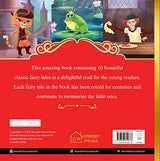 Classic Fairy Tales: Ten Traditional Fairy Tales For Children (Abridged and Retold With Large Font For Easy Reading) 8 Inches X 8 Inches - Hardback - Retail Maharaj