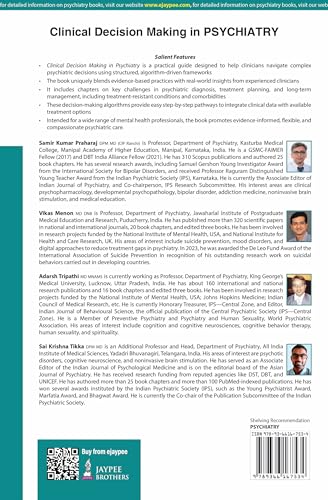 CLINICAL DECISION MAKING IN PSYCHIATRY - Retail Maharaj