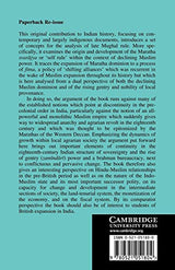 Land and Sovereignty in India: Agrarian Society and Politics under the Eighteenth-Century Maratha Svarājya: 36 (University of Cambridge Oriental Publications) - Retail Maharaj