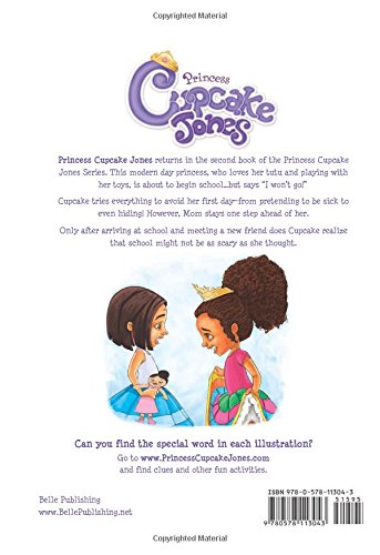 Princess Cupcake Jones Won't Go to School (Princess Cupcake Jones Series) - Retail Maharaj