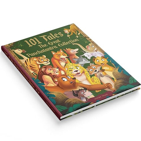 101 Tales The Great Panchatantra Collection - Collection of Witty Moral Stories For Kids For Personality Development (Hardback) - Retail Maharaj