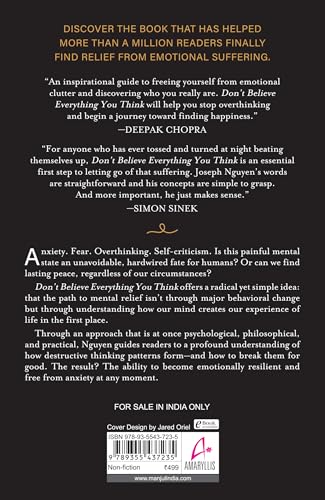 Don't Believe Everything You Think (Expanded Edition) : Why Your Thinking Is the Beginning & End of Suffering (English) - Retail Maharaj