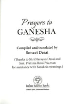 Prayers to GANESHA - Retail Maharaj