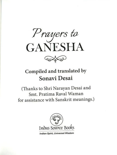 Prayers to GANESHA - Retail Maharaj