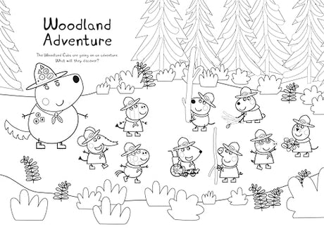 Peppa Pig: Peppa’s Super Bumper Colouring Book - Retail Maharaj