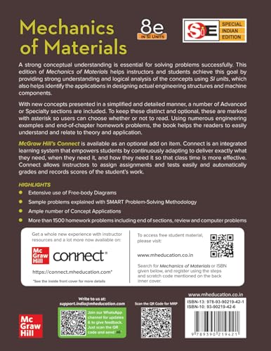 MECHANICS OF MATERIALS, 8TH EDITION - Retail Maharaj