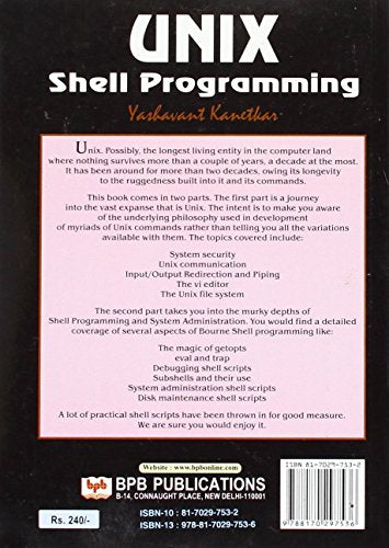 Unix Shell Programming - Retail Maharaj