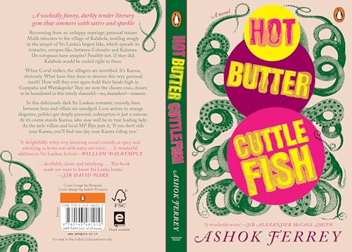 Hot Butter Cuttlefish: A Quirky Sri Lankan Novel on Love, Karma and Small-Town Life | Romantic Comedy Set During the Pandemic with Politics and Satire - Retail Maharaj