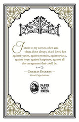 Great Expectations, Charles Dickens, (Classic Literature, Pip the Blacksmith Apprentice, Coming of Age Novel, Essential Reading) Ribbon Page Marker, Perfect for Gifting - Retail Maharaj