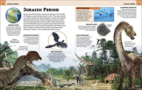 Extraordinary Dinosaurs and Other Prehistoric Life Visual Encyclopedia - Retail Maharaj