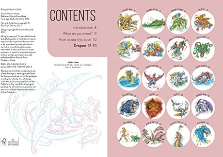 Draw 100 Dragons: From Basic Shapes to Amazing Drawings in Super-easy Steps - Retail Maharaj