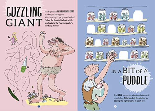 The BFG's Gloriumptious Sticker Activity Book - Retail Maharaj