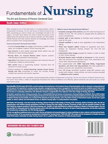 Fundamentals of Nursing, Vol 1, South Asian ed - Retail Maharaj
