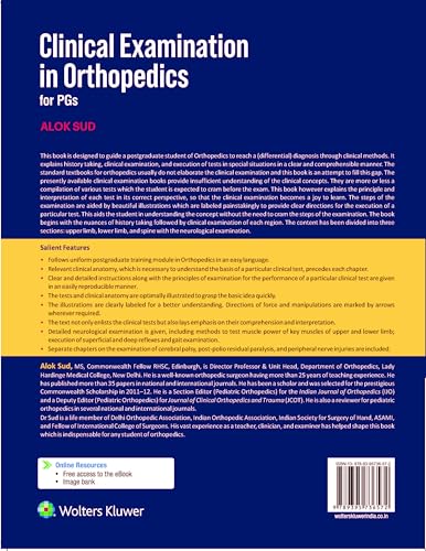 Clinical Examination In Orthopaedics for PGs - Retail Maharaj