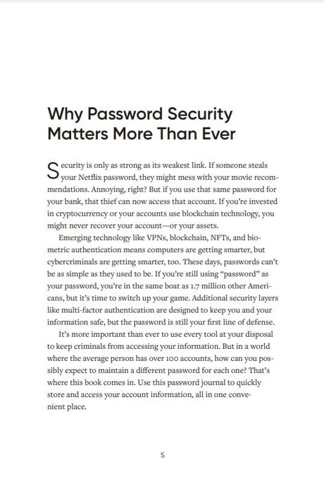 A-Z Password Book: Individual Letter Tabs to Quickly Access Login Information - Retail Maharaj