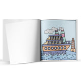 Transport Magic Coloring Book - Retail Maharaj