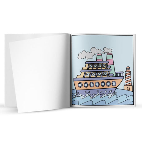 Transport Magic Coloring Book - Retail Maharaj