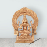 Laxmi Murti with Arch - 6 Inches | Lakshmi Idol/ Panchaloha Statue/ Lakshmi Murti for Pooja/ 900 Gms Approx - Retail Maharaj