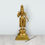 Ram Darbar Murti - 19 Inches | Antique Brass Statue/ Ram Darbar Idol/ Ram Darbar Statue for Pooja - Retail Maharaj