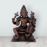Lakshmi Varaha Swamy - 4 x 1.5 Inches | Copper Idol/ Lakshmi Varaha for Pooja/ 540 Gms Approx - Retail Maharaj