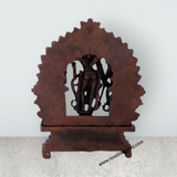 Ram Darbar Murti - 3 x 2.5 Inches | Copper Idol/ Shri Ram Darbar Murti Idol for Pooja/ 140 Gms Approx - Retail Maharaj
