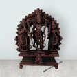 Ram Darbar Murti - 3 x 2.5 Inches | Copper Idol/ Shri Ram Darbar Murti Idol for Pooja/ 140 Gms Approx - Retail Maharaj