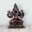 Hayagreeva Idol - 2.5 x 1.5 Inches | Copper Idol/ Hayagriva Idol for Pooja/ 200 Gms Approx - Retail Maharaj