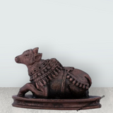 Nandi Statue – 2 x 1.25 Inches | Copper Idol/ Nandi Murti for Pooja/ 100 Gms Approx - Retail Maharaj