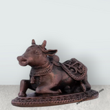 Nandi Statue – 2 x 1.25 Inches | Copper Idol/ Nandi Murti for Pooja/ 100 Gms Approx - Retail Maharaj