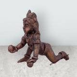 Crawling Krishna Idol – Copper Idol Krishnan Statue for Pooja - Retail Maharaj