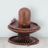 Shiv ling statue - 1.3 x 0.75 Inches | Shiva Statue/ Copper Idol for Pooja/ 65 Gms Approx - Retail Maharaj