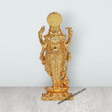 Sathya Narayana Idol - 2.75 Inches | Copper Idol/ Narayana Statue for Pooja - Retail Maharaj