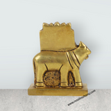 Raghavendra Swamy Idol - 2.5 Inches | Brass Idol/ Raghavendra Swamy Statue for Pooja/ 415 Gms Approx - Retail Maharaj