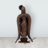 Andal Statue – 4.5 x 2.5 Inches Copper Idol (Goda Devi) - Retail Maharaj