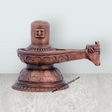Shivling Statue – 2.5 x 2.5 Inches Copper Idol with Avudaiyar Nandi Face - Retail Maharaj