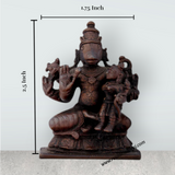 Lakshmi Hayagreevar Statue – 2.5 x 1.5 Inches Copper Idol - Retail Maharaj