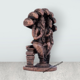 Lakshmi Narasimha Swamy Statue - 2.5 x 1.75 Inches | Copper Idol/ Lakshmi Narasimha Murti/ 105 Gms Approx - Retail Maharaj