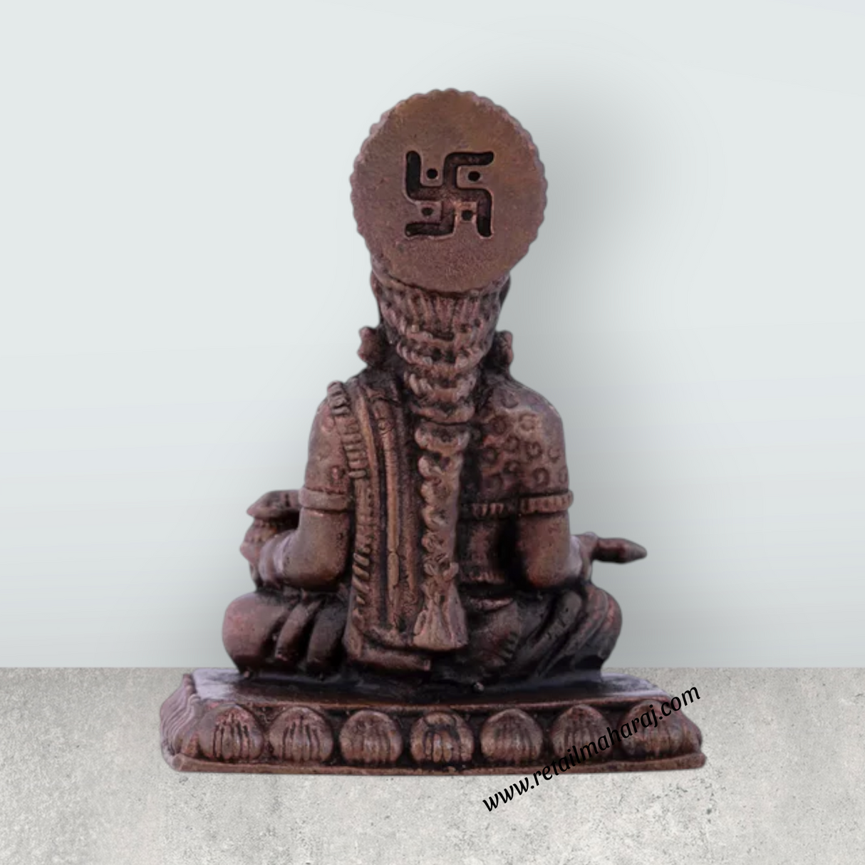 Annapurna Devi Murti – 1.5 x 1 Inches Copper Idol - Retail Maharaj