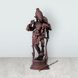 Varaha Lakshmi - 7.5 x 3.25 Inches | Copper Idol/ Standing Lakshmi Varahar Idol for Pooja/ 70 Gms Approx - Retail Maharaj
