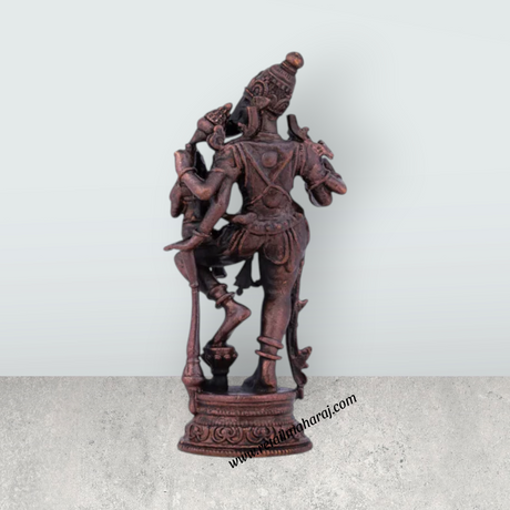 Varaha Lakshmi - 7.5 x 3.25 Inches | Copper Idol/ Standing Lakshmi Varahar Idol for Pooja/ 70 Gms Approx - Retail Maharaj