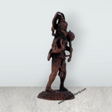Anjaneya Statue - 2.5 x 1.5 Inches | Standing Hanuman Statue/ Copper Idol / Hanuman Murti for Pooja/ 65 Gms Approx - Retail Maharaj