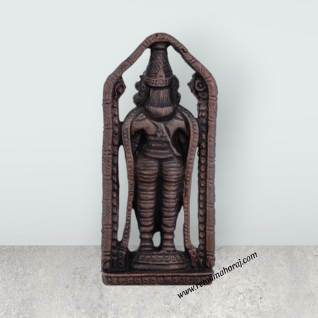 Balaji Murti – 4 x 1.5 Inches Copper Idol Balaji Idol for Pooja - Retail Maharaj