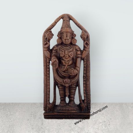 Balaji Murti – 4 x 1.5 Inches Copper Idol Balaji Idol for Pooja - Retail Maharaj