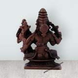 Lakshmi Narasimha Swamy Statue – 2 x 1.5 Inches Copper Idol Lakshmi Narasimha Murti for Pooja - Retail Maharaj