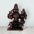 Lakshmi Narasimha Swamy Statue – 2 x 1.5 Inches Copper Idol Lakshmi Narasimha Murti for Pooja - Retail Maharaj